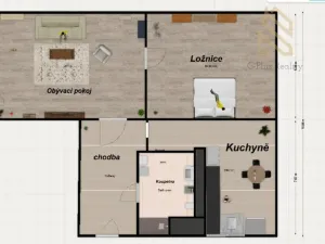 Prodej bytu 2+1, Neratovice, Na Skalkách, 49 m2