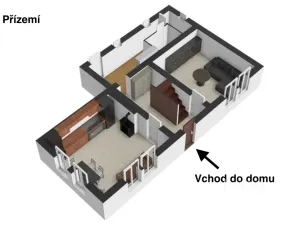 Prodej rodinného domu, Ústí nad Labem - Svádov, Jana Želivského, 116 m2