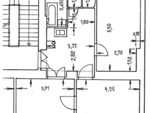 Pronájem bytu 3+kk, Praha - Smíchov, Ostrovského, 79 m2