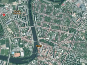 Pronájem bytu 1+kk, Písek - Pražské Předměstí, Pražská, 24 m2