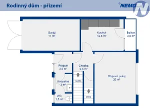 Prodej rodinného domu, Nečín, 193 m2