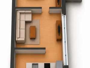 Prodej bytu 2+kk, Praha - Holešovice, U městských domů, 49 m2