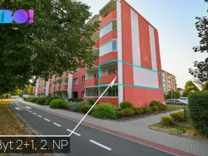 Prodej bytu 2+1, Prostějov, Okružní, 55 m2