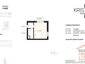 Prodej bytu 1+kk, Hradec Králové, Pod Zámečkem, 30 m2