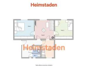 Pronájem bytu 3+1, Havířov - Město, Hlavní třída, 68 m2