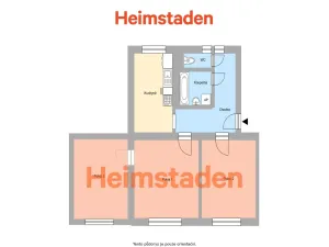 Pronájem bytu 3+1, Havířov - Město, Hlavní třída, 68 m2