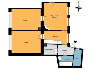 Pronájem bytu 3+1, Brno, Zeiberlichova, 90 m2