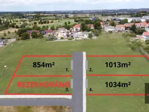 Prodej pozemku pro bydlení, Vysoký Újezd, Na Nouzově, 854 m2