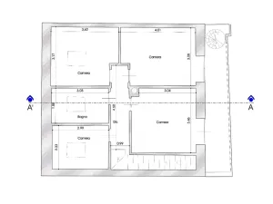 Prodej vily, Viareggio, Itálie, Via Virgilio, 95 m2