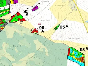 Dražba lesa, Krátošice, 2849 m2