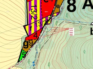 Dražba lesa, Osečnice, 1509 m2