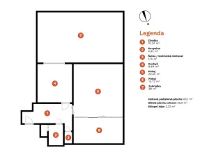 Prodej bytu 1+1, Brno - Řečkovice, Uprkova, 60 m2