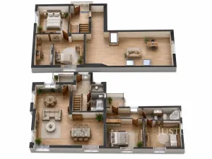 Prodej rodinného domu, Charvatce, 250 m2
