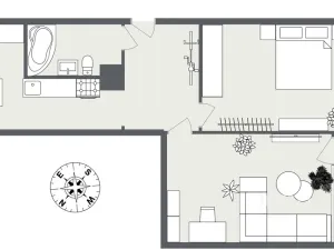 Prodej bytu 2+1, Liberec - Liberec XIV-Ruprechtice, Na Pískovně, 58 m2