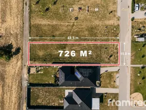 Prodej pozemku pro bydlení, Cvrčovice, 726 m2