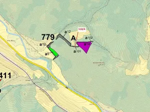 Dražba lesa, Malé Březno, 169 m2