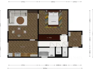 Prodej rodinného domu, Blatná, Spálená, 70 m2