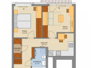 Prodej bytu 2+1, Praha - Stodůlky, Svitákova, 55 m2