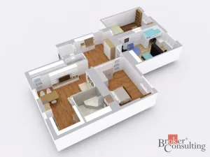Prodej bytu 4+kk, Brno - Veveří, Tučkova, 112 m2