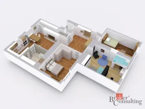 Prodej bytu 4+kk, Brno - Veveří, Tučkova, 112 m2