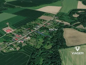 Prodej zahrady, Rusín, 690 m2