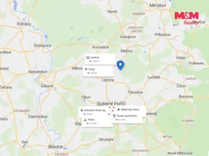Prodej pozemku pro bydlení, Spálené Poříčí - Lipnice, 3487 m2