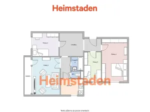 Pronájem bytu 4+1, Karviná - Nové Město, Závodní, 84 m2