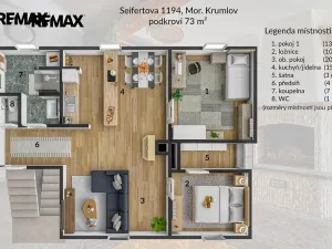Prodej rodinného domu, Moravský Krumlov, Seifertova, 400 m2