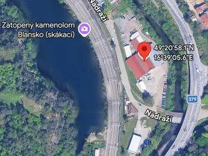 Pronájem výrobních prostor, Blansko, Nádraží, 1585 m2