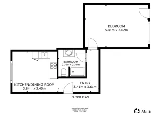Pronájem bytu 2+kk, Děčín - Děčín VI-Letná, Školní, 43 m2