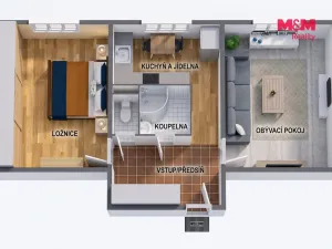 Prodej bytu 2+1, Nejdek, Okružní, 53 m2