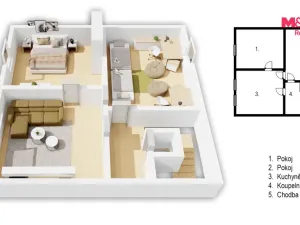 Prodej rodinného domu, Opočno, Nádražní, 120 m2