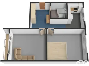 Pronájem bytu 2+1, Holice, Na Mušce, 54 m2
