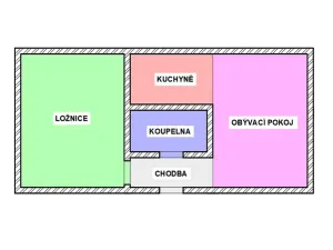 Prodej bytu 2+1, Trutnov, Úpské nábřeží, 56 m2
