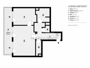 Prodej bytu 2+kk, Hustopeče, Na Úvoze, 64 m2