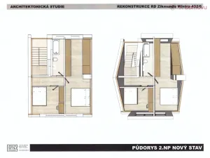 Prodej rodinného domu, Prostějov - Vrahovice, Zikmunda Wintra, 60 m2