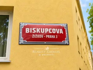 Pronájem bytu 2+kk, Praha - Žižkov, Biskupcova, 47 m2