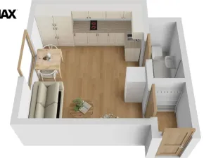 Pronájem bytu 1+kk, Hradec Králové - Pražské Předměstí, Jiřího Purkyně, 21 m2