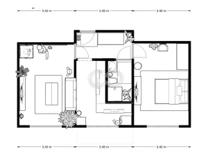 Prodej bytu 2+1, Prachatice, Husinecká, 68 m2