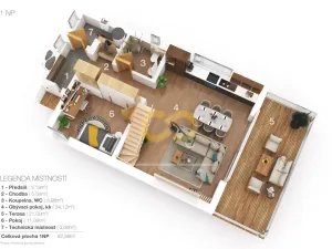 Prodej pozemku pro bydlení, Horní Planá, 340 m2