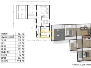 Prodej rodinného domu, Stříbrná Skalice, Na Čapík, 146 m2