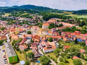 Prodej výrobních prostor, Vlachovo Březí, Plánkova, 930 m2
