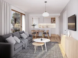 Prodej bytu 2+kk, Třeboň, Na Kopečku, 39 m2