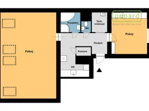 Pronájem bytu 2+kk, Praha, Za poštou, 75 m2