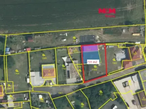 Prodej pozemku pro bydlení, Budyně nad Ohří, K Trávníku, 731 m2