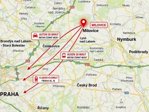Prodej bytu 3+1, Milovice, Lesní, 104 m2