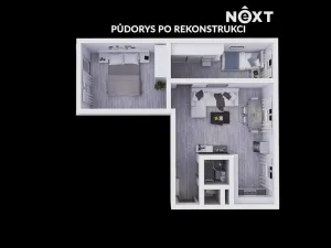 Pronájem bytu 3+kk, Karviná, Borovského, 63 m2