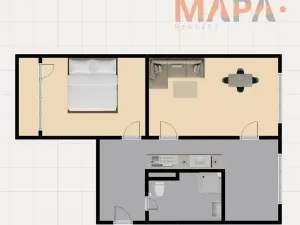Prodej bytu 2+1, Chomutov, Borová, 60 m2