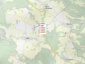Dražba pozemku, Jedlí, 18908 m2