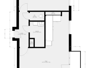 Pronájem bytu 2+kk, Brno, Družstevní, 53 m2